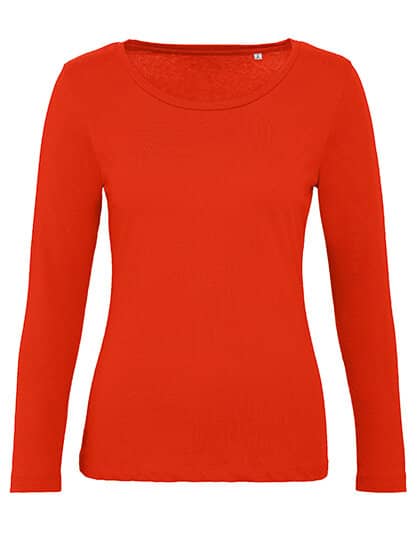 Basic ladies organic long sleeve shirt